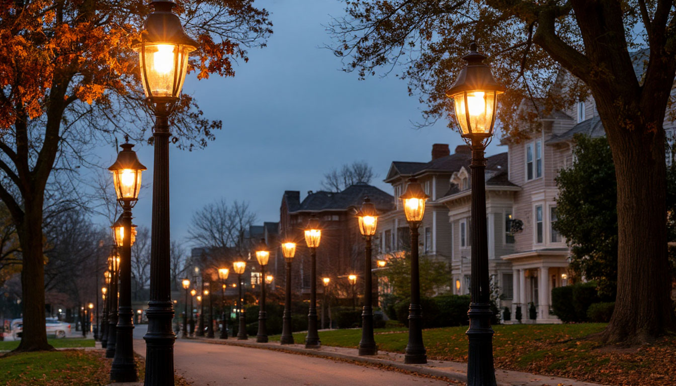 Уличные столбы Уличные столбы