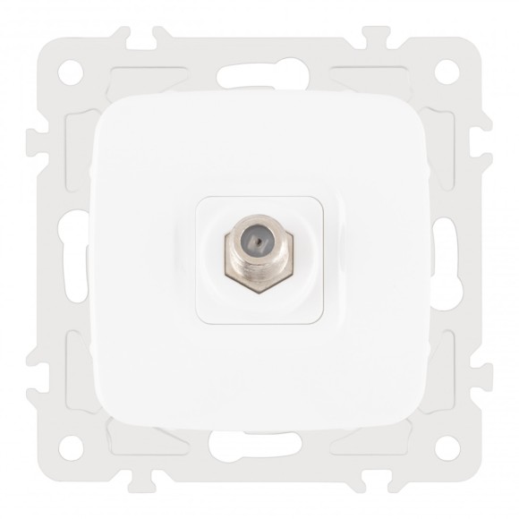 Розетка спутниковая SAT TV Arte Milano 205.42-1.white