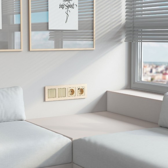 Рамка на 4 поста Werkel AluMax 4690389204128 W0043511 a066336