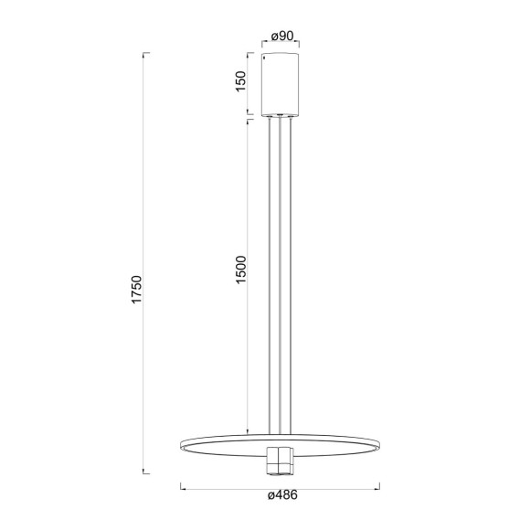 Подвесной светильник Mantra Nomada 8983
