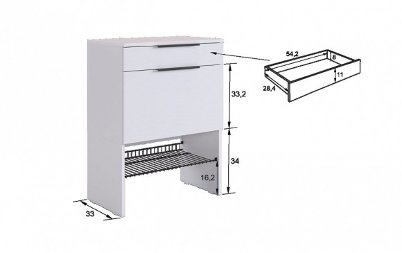 Тумба для обуви Баско MBS_173780-2964