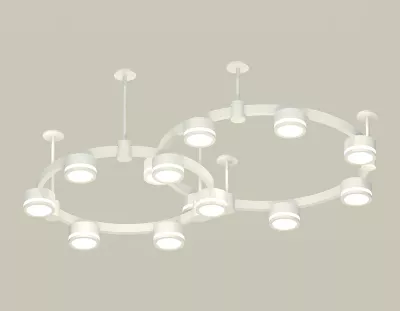 Комплект подвесного светильника Ambrella Light Techno Ring XR92211003 (A9221, A9226, C9236, C9231, N8412)