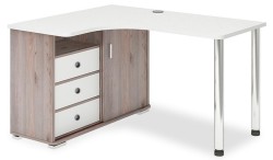 Стол письменный Домино СР-145СМ MER_SR-145SM-NBEBE-LEV