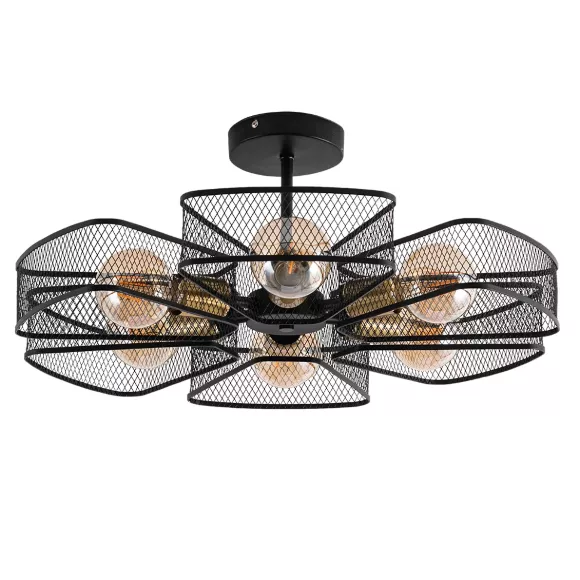 Люстра на штанге Arte Lamp Maasym A7044PL-6BK Люстра на штанге Arte Lamp Maasym A7044PL-6BK