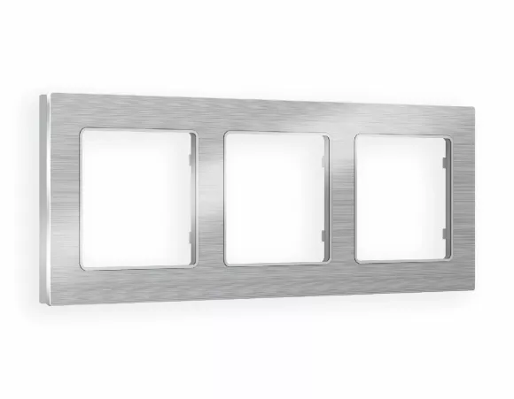 Рамка трехместная Ambrella Volt Platos AF550103 Рамка трехместная Ambrella Volt Platos AF550103
