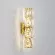 Настенный светильник Delight Collection Wall lamp A06W/4 gold/clear, Золото, Прозрачный, Металл