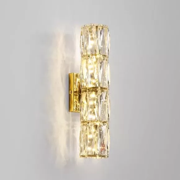 Настенный светильник Delight Collection Wall lamp A06W/4 gold/clear, Золото, Прозрачный, Металл Настенный светильник Delight Collection Wall lamp A06W/4 gold/clear, Золото, Прозрачный, Металл