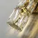 Настенный светильник Delight Collection Wall lamp A06W/4 gold/clear, декоративные элементы крупным планом