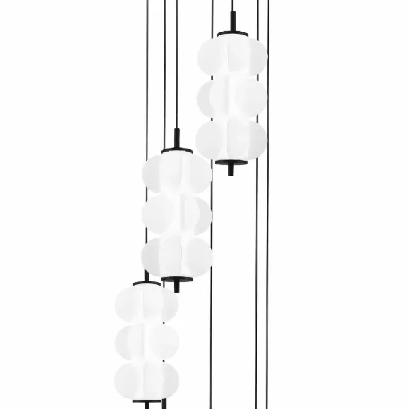 Каскадная люстра ST Luce Talisman SL6121.403.07, декоративные элементы крупным планом Каскадная люстра ST Luce Talisman SL6121.403.07, декоративные элементы крупным планом