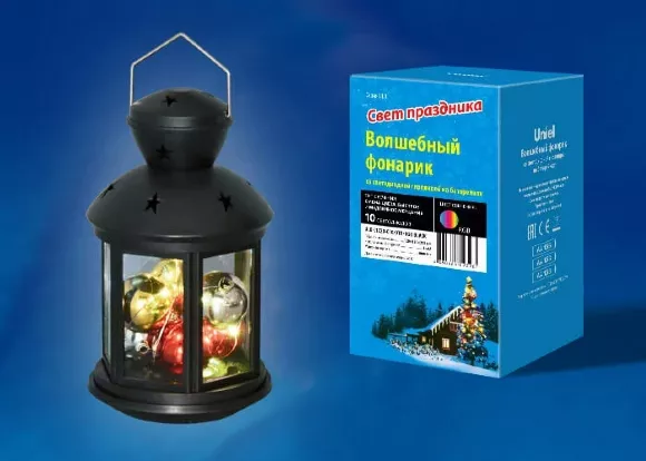Переносной светодиодный фонарь (UL-00002309) Uniel 120х200 ULD-L1220-010/DTB/RGB Black Переносной светодиодный фонарь (UL-00002309) Uniel 120х200 ULD-L1220-010/DTB/RGB Black
