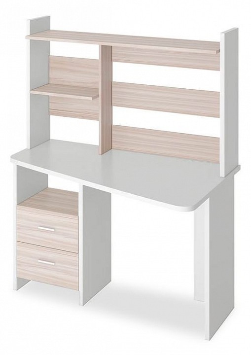 Стол компьютерный Домино Lite СКЛ-Трап120+НКЛ-120 БЕК ПРАВ MER_SKL-Trap120_NKL-120_BEK_PRAV