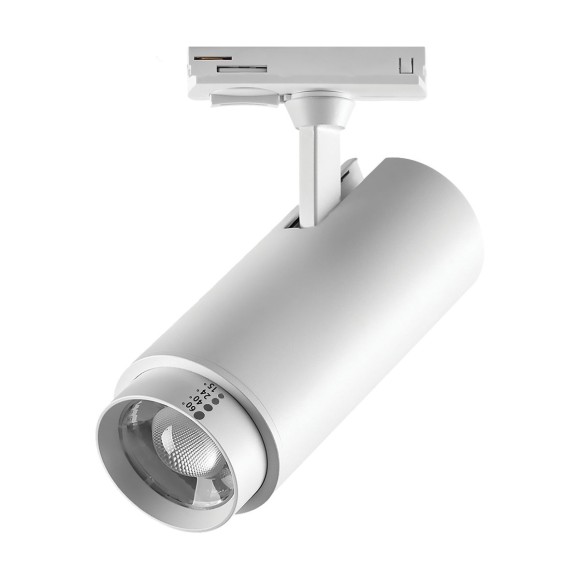 Трековый однофазный профессиональный светильник Lightstar Fuoco P+CCT 218026