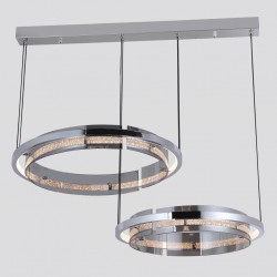 Подвесная светодиодная люстра с пультом управления iLedex Meridian C4716-78 CR