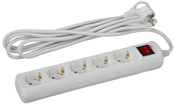Удлинитель электрический Эра UX-5es-3m Б0035757