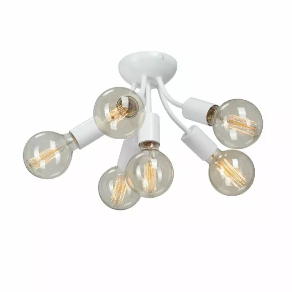 Потолочная люстра Vitaluce V3927-0/6PL, Модерн, Белый Потолочная люстра Vitaluce V3927-0/6PL, Модерн, Белый
