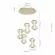 Каскадная люстра ST Luce Spine SL6136.233.01, 3000, Теплый белый, Модерн