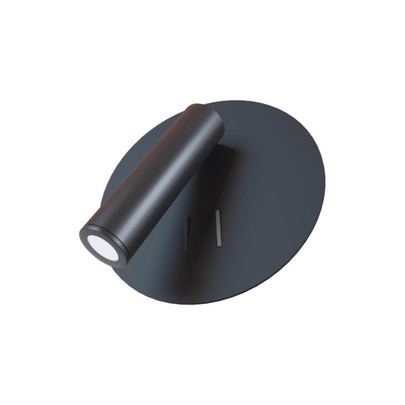 Светодиодный спот Loft IT Floadow Loft2018-BL, LED, 6W, черный