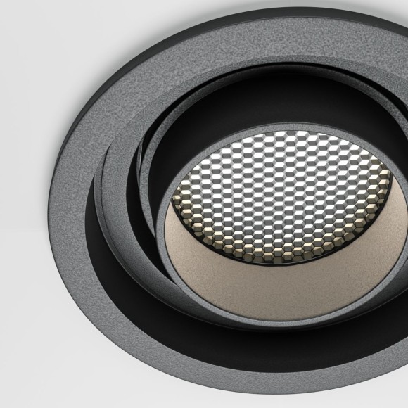 Встраиваемый светильник Maytoni Technical Downlight Atom DL113-GU10-01-RD-B