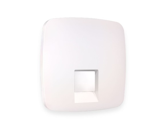 Лицевая панель для компьютерной/телефонной розетки RJ-45/RJ-11 Ambrella Volt Omega OP2120