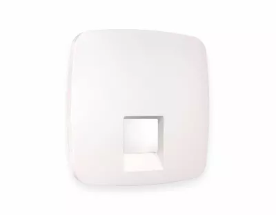 Лицевая панель для компьютерной/телефонной розетки RJ-45/RJ-11 Ambrella Volt Omega OP2120