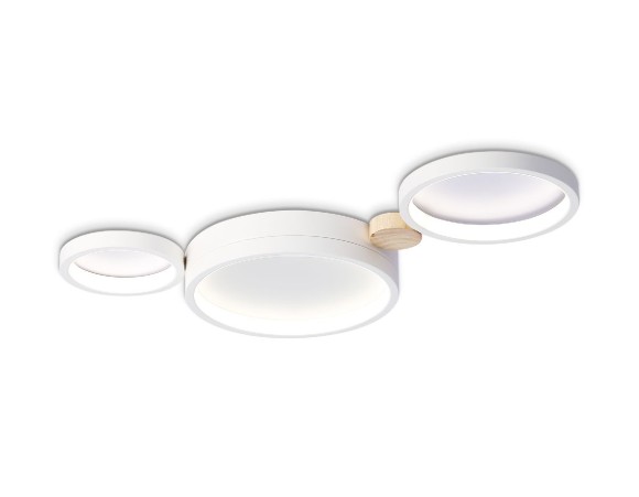 Потолочная светодиодная люстра с пультом управления Ambrella Light LineTech FL4812