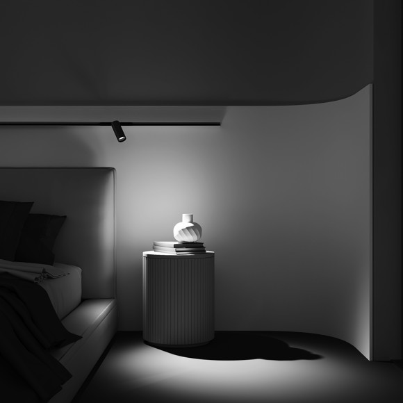 Трековый магнитный светильник Maytoni Technical Magnetic track system Exility Focus LED TR032-2-12W4K-M-BBS