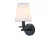 Настенный светильник Newport 35510/C black+gold М0072060