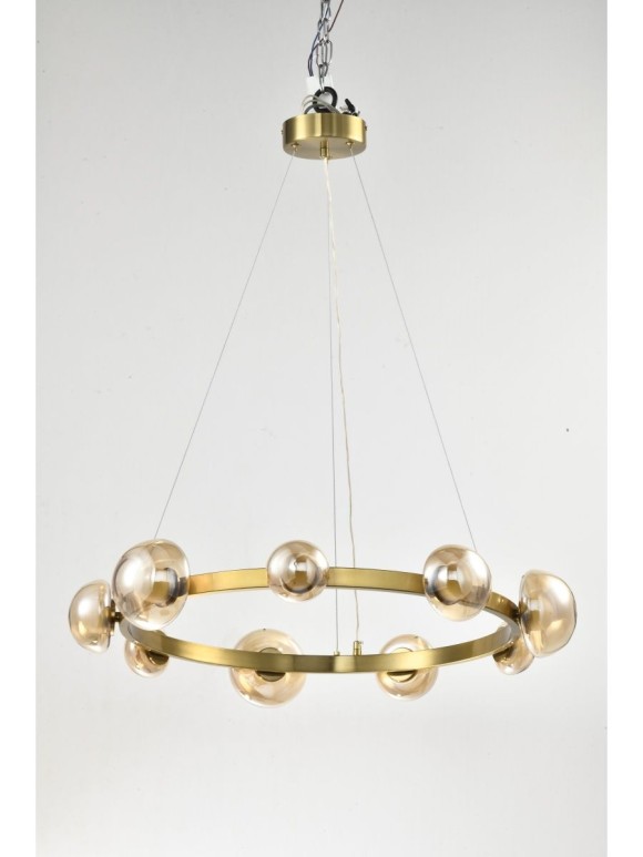 Подвесная светодиодная люстра с пультом управления Zortes ZRS.1215.09