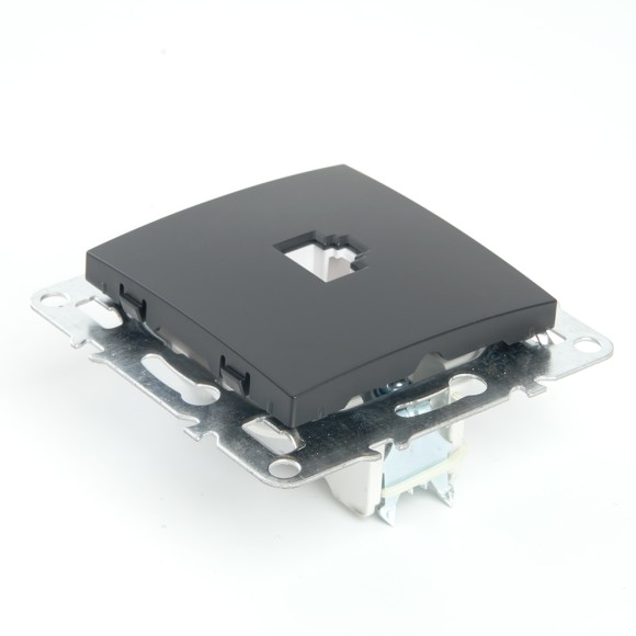 Розетка компьютерная 1-местная RJ-45 Stekker Эрна PST00-9107-03 49151