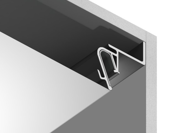 Алюминиевый профиль Ambrella Light Alum Profile GP4100BK