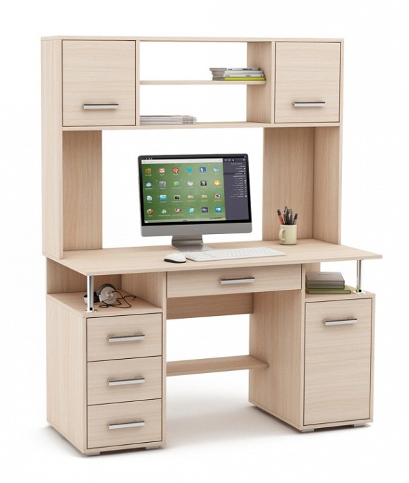 Стол письменный Амбер-19Я MAS_KSAM-19YA-DM