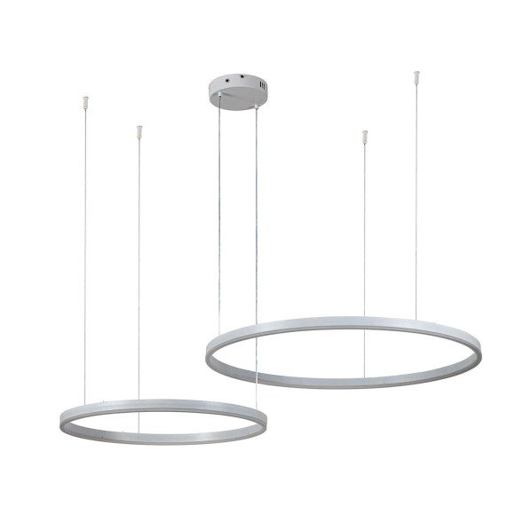 Подвесная светодиодная люстра с пультом управления Indigo Galass V000029L