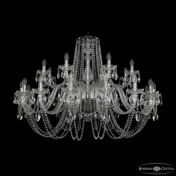 Подвесная люстра Bohemia Ivele Crystal 1402/16+8/460 Ni
