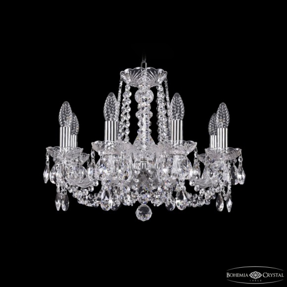 Подвесная люстра Bohemia Ivele Crystal 1402/8/160 Ni