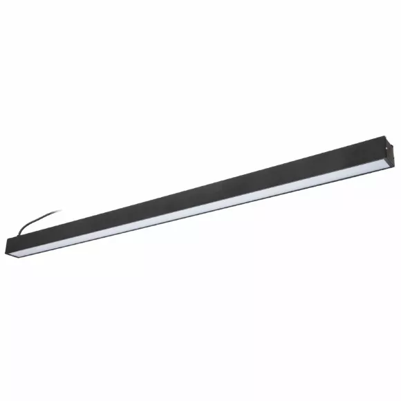 Линейный подвесной светильник Uniel ULO-K10D 40W/4000K/L100/H IP40 BLACK UL-00013171