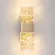 Настенный светильник DeLight Collection Wall lamp 88068W gold/clear, 3000, Теплый белый
