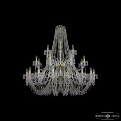Подвесная люстра Bohemia Ivele Crystal 1410/16+8+4/460/2d G V7010