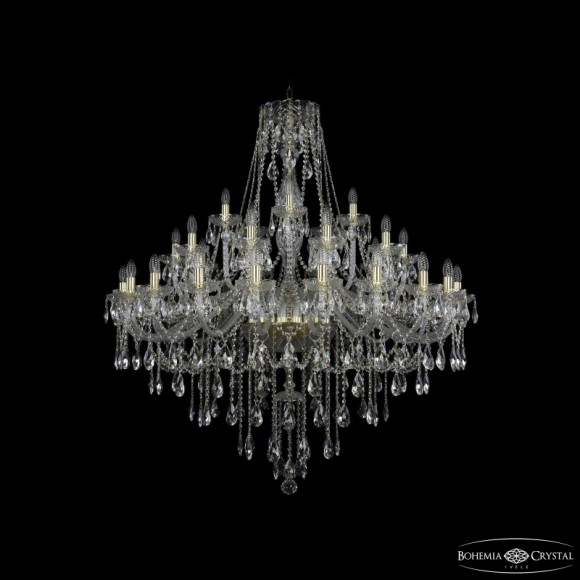 Подвесная люстра Bohemia Ivele Crystal 1415/20+10+5/460 G