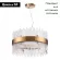 Подвесная люстра Odeon Light Focco 4722/12, Бронза, Прозрачный, Металл