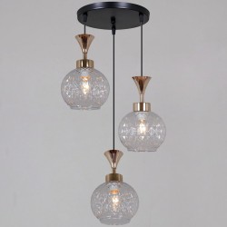 Подвесной светильник Reluce 10080-0.9-03 BK+FG