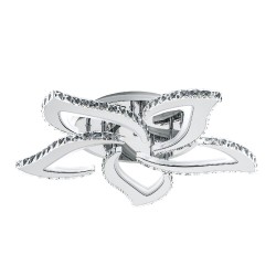 Потолочная светодиодная люстра с пультом управления LED4U L2839-5 CR