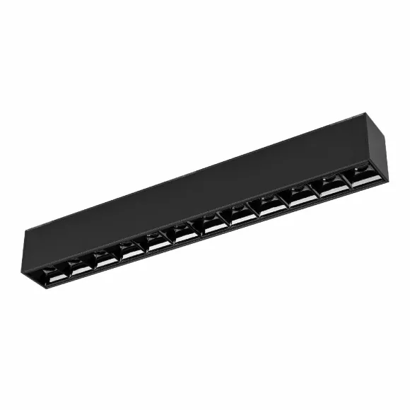 Трековый магнитный светильник Arlight MAG-LASER-45-L320-12W Day4000 (BK, 15 deg, 24V, DALI) 046525, Нейтральный белый, >90 Трековый магнитный светильник Arlight MAG-LASER-45-L320-12W Day4000 (BK, 15 deg, 24V, DALI) 046525, Нейтральный белый, >90