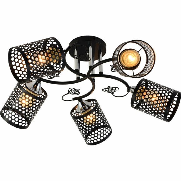 Люстра на штанге Reluce 11320-0.3-05 BK+CR