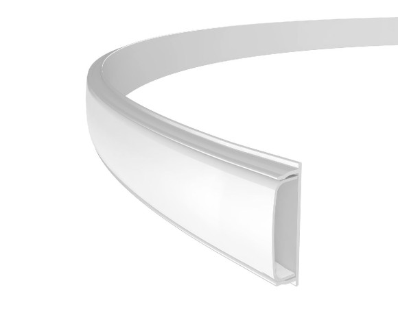 Алюминиевый накладной профиль Ambrella Light Alum Profile GP1600WH