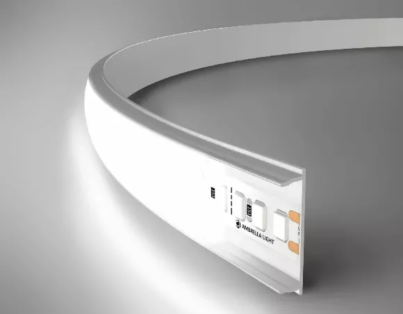 Алюминиевый накладной профиль Ambrella Light Alum Profile GP1600WH