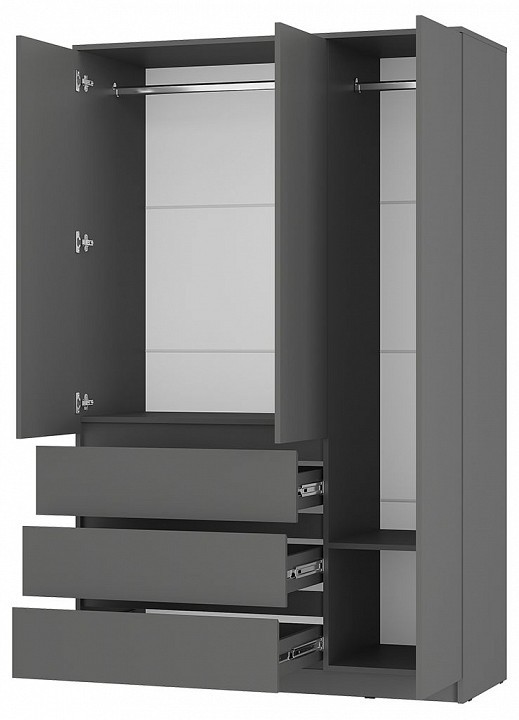 Шкаф платяной Симпл BTS_00-00165436