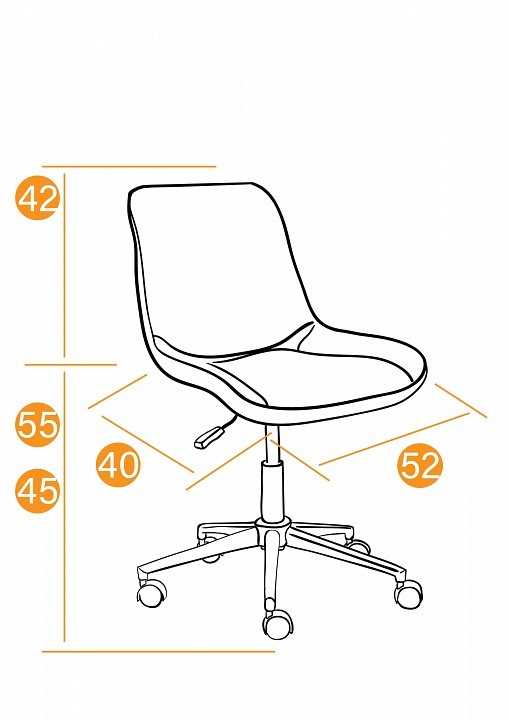 Стул компьютерный Style TET_13563