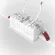 Встраиваемый светильник Maytoni Technical Alfa LED DL043-02-10W3K-D-SQ-W, Белый, Теплый белый, Алюминий, подключение