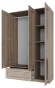 Шкаф платяной Сириус SHST_2-02-01-030-3