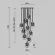 Каскадная люстра Maytoni Biology MOD367PL-L30BBSK